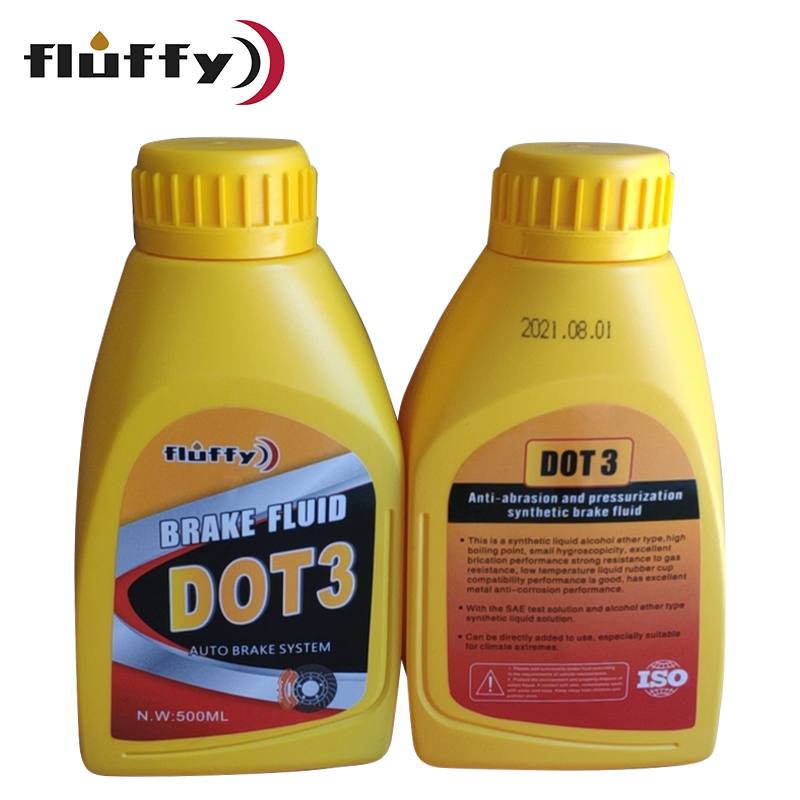 Cheap Yellow Transparent Good Quality Liquide De Frein Dot 3 Car Hot Sale Excellent Dot3 Dot4 Brake Fluid